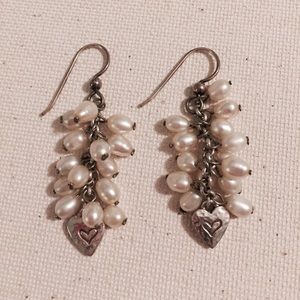 Brighton pearl earrings
