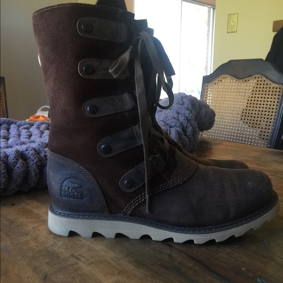 Sorel scotia lace boots size 9 - Picture 2 of 7