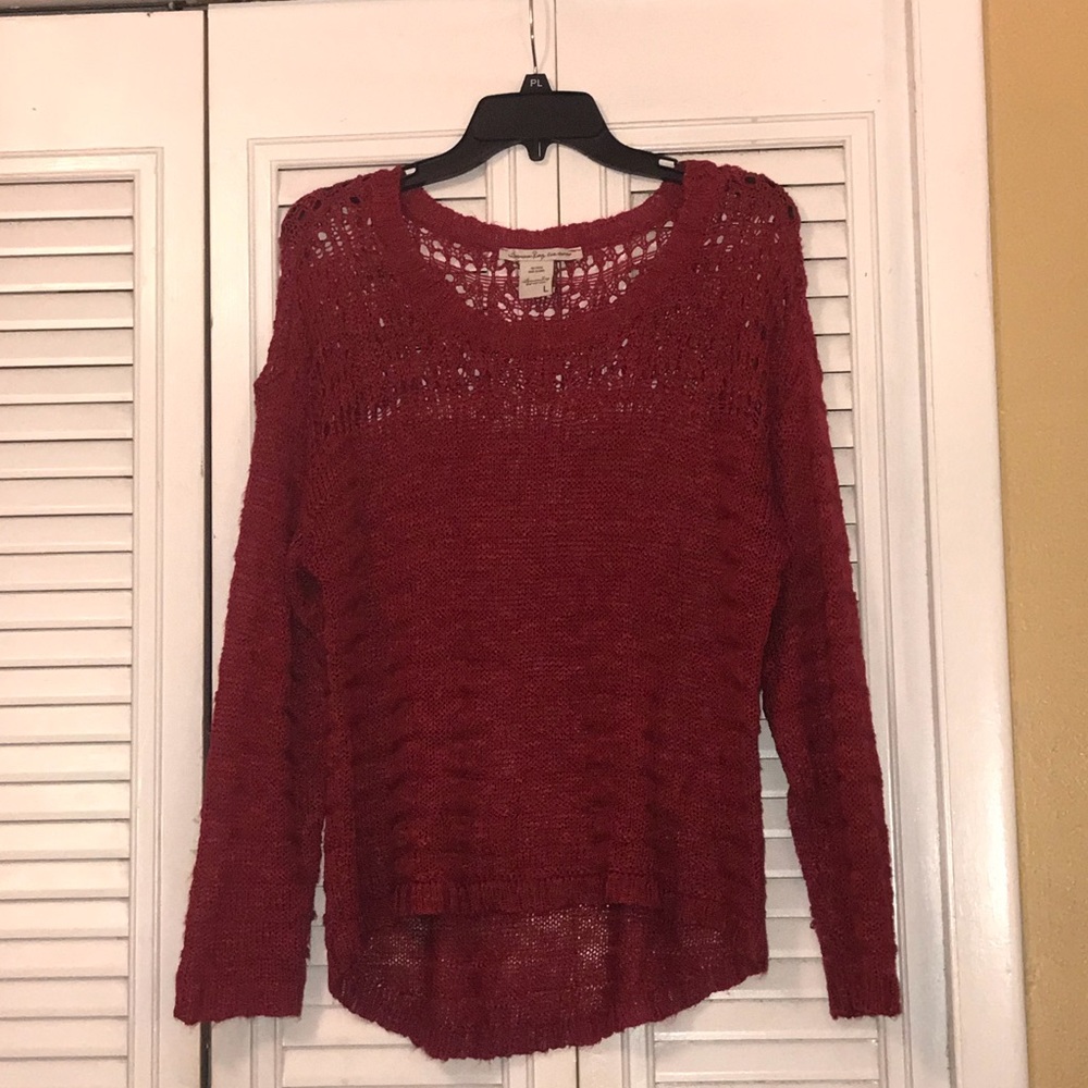 RED KNIT SWEATER ❤️