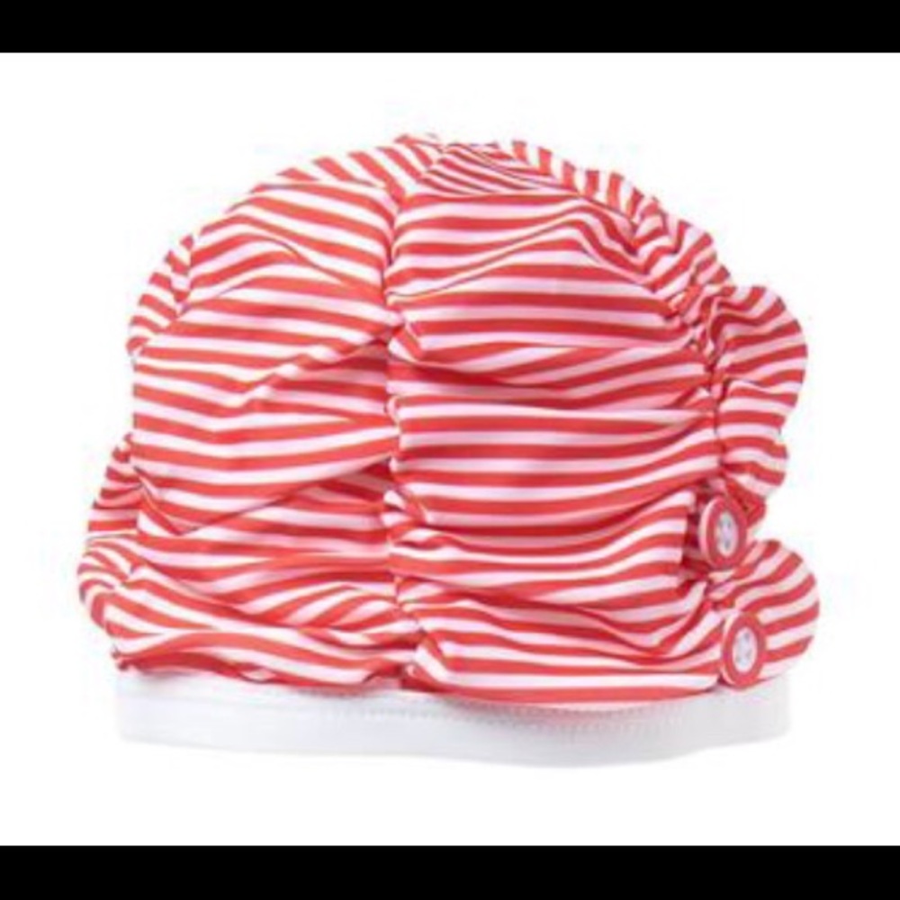 NWT! Gymboree Striped Swim Cap