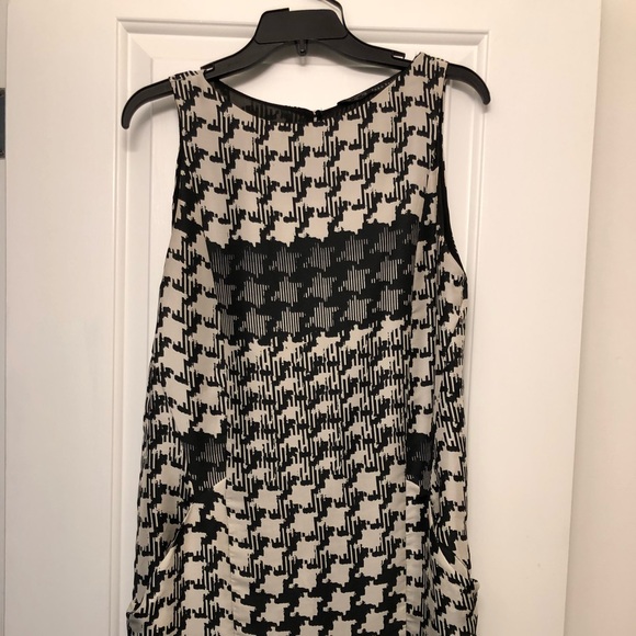 Zara Houndstooth sleeveless tunic S - Picture 1 of 6