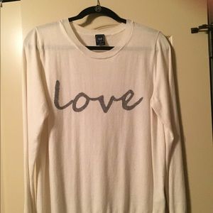 Love sweater