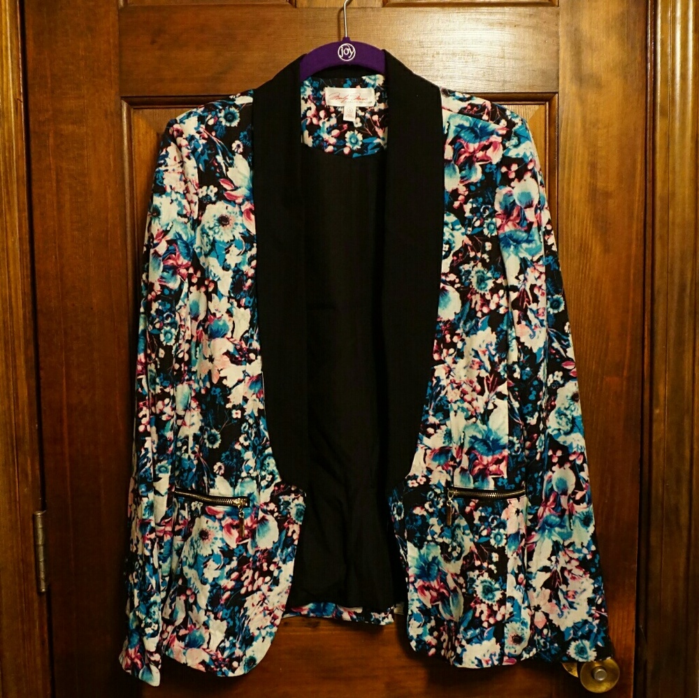 Floral Marilyn Monroe Blazer