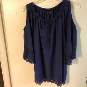 Cute cold shoulder shirt