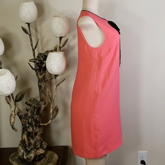 CeCe  Rosie Tie Neck Shift Dress - Picture 4 of 6