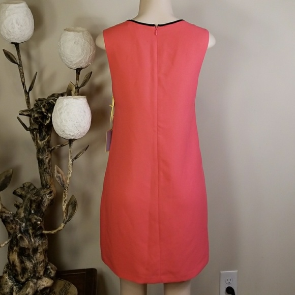 CeCe  Rosie Tie Neck Shift Dress - Picture 5 of 6