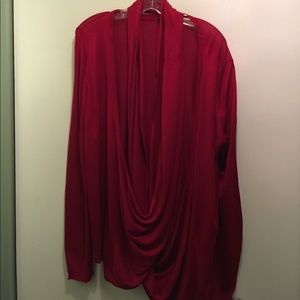 Talbots Sweater with attached infinity scarf