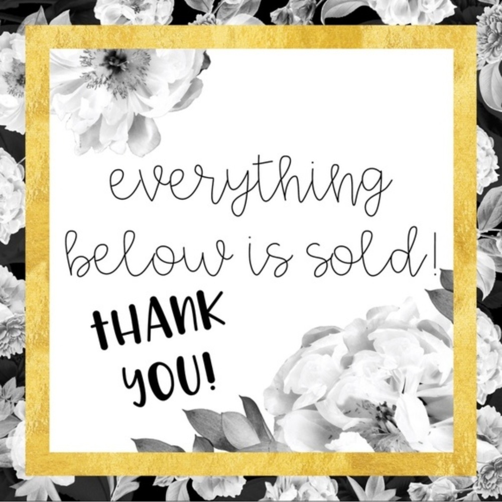 Below this listing have all been sold