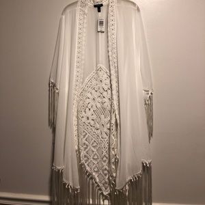 NWT torrid white cover