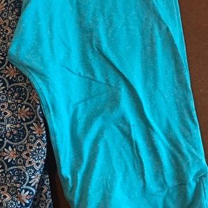 Lularoe TC turquoise leggings LLR