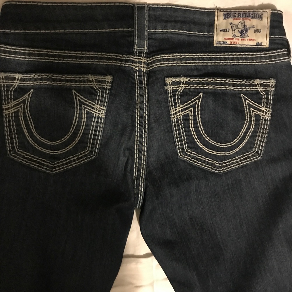 Gently used True Religion Skinny Jeans size 29