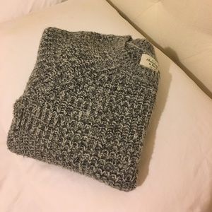 Gray Knit Sweater A&F