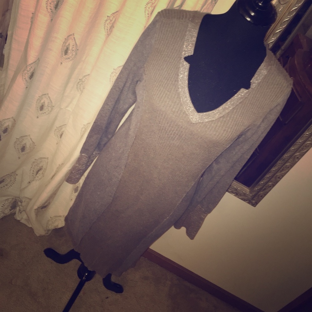 Vera wang long sleeve dress