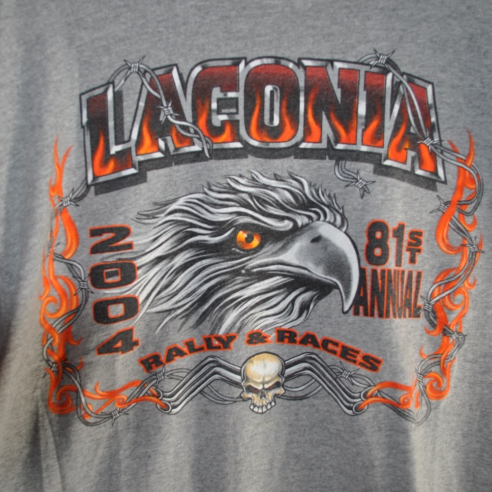 Laconia 2004 Rally and Races Tee Size XL