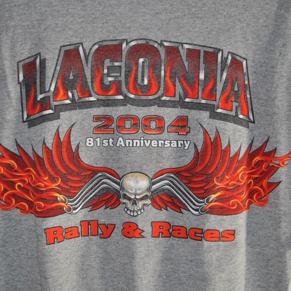 Laconia 2004 Rally and Races Tee Size XL - Picture 3 of 4