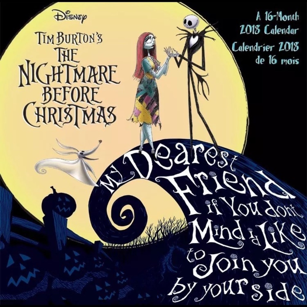 NEW 2018 Nightmare Before Christmas calendar