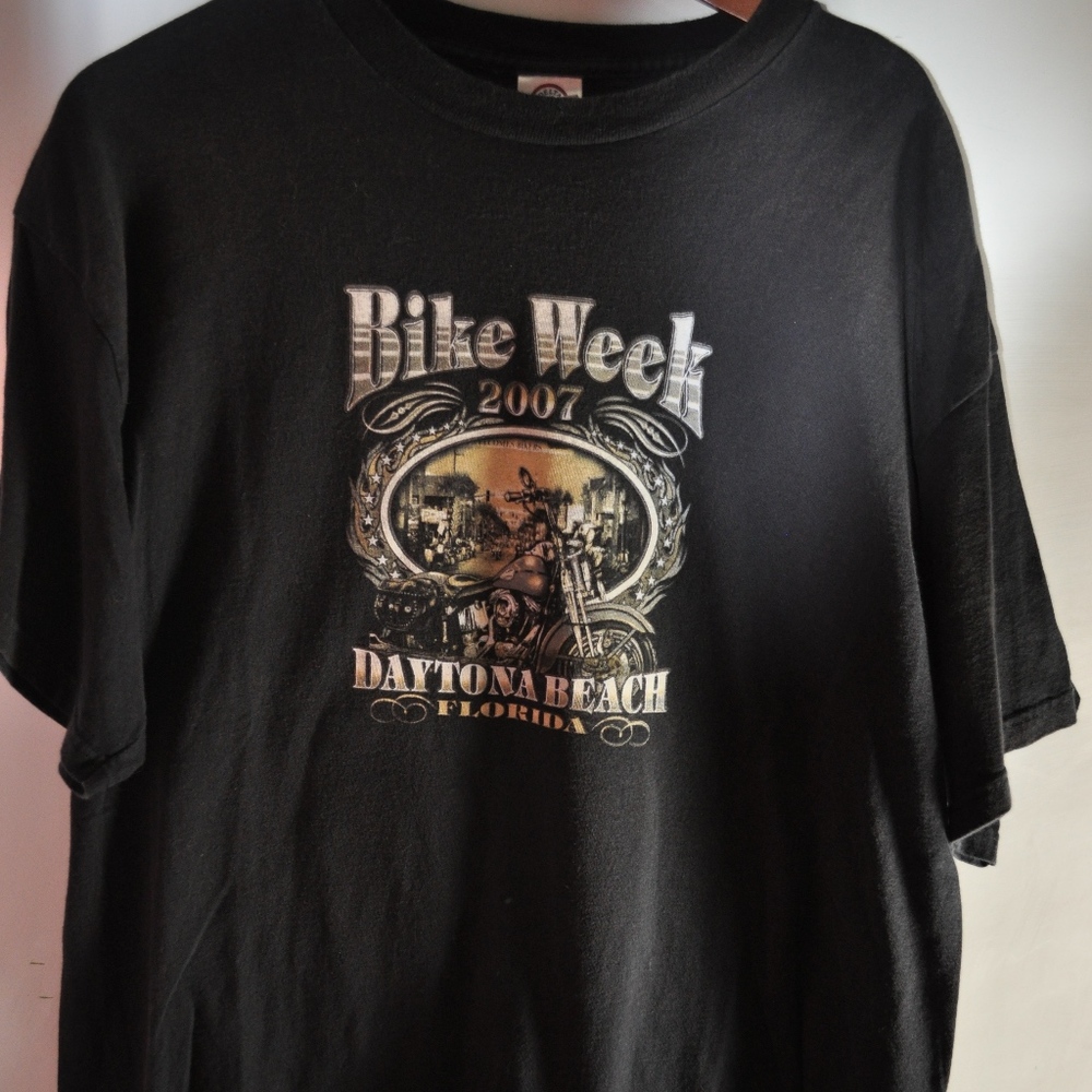 2007 Daytona Beach Bike Week Tee. Size XL