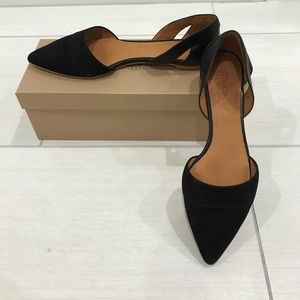 Madewell black flats
