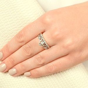 Authentic Pandora Princess Ring