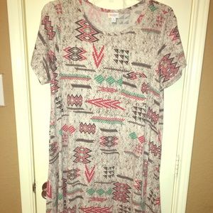 XL Lularoe Carly, NWOT, Aztec UNICORN