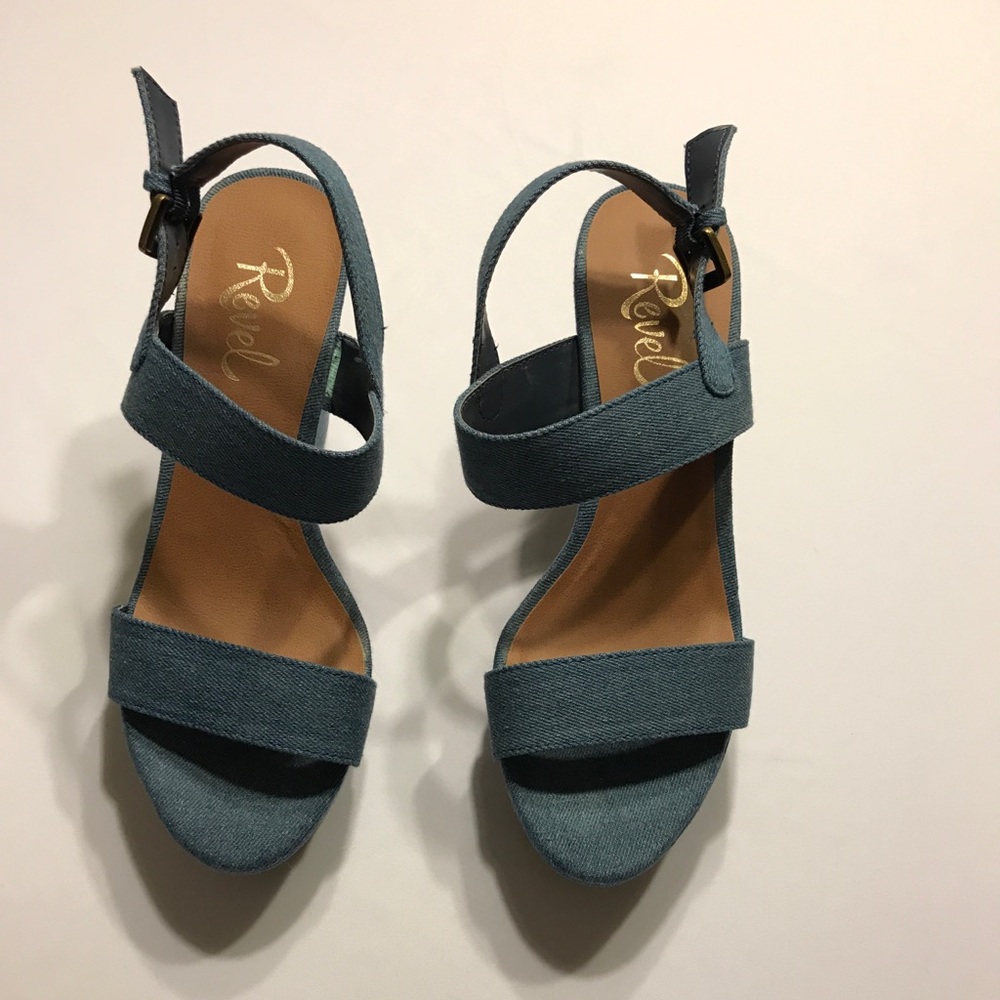 Revel Denim Heels