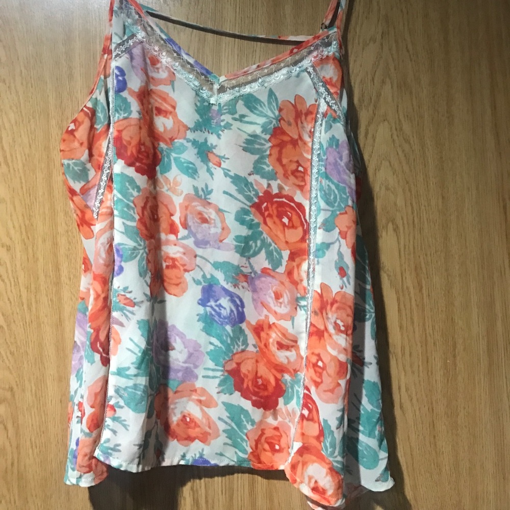 Forever 21 Floral Top