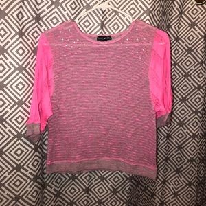 Pink and Grey Shirt for Girls