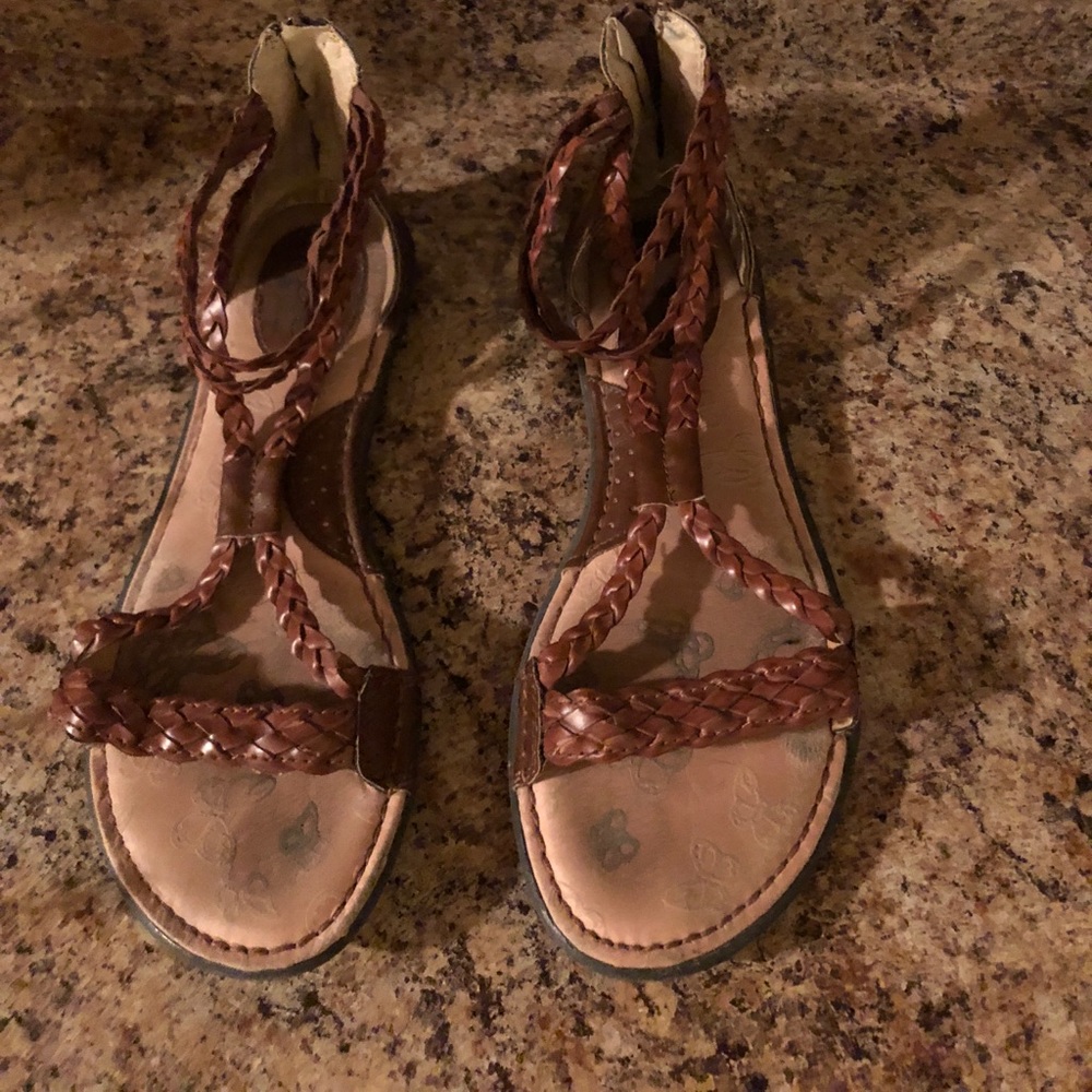 Super comfy boc gladiator sandals