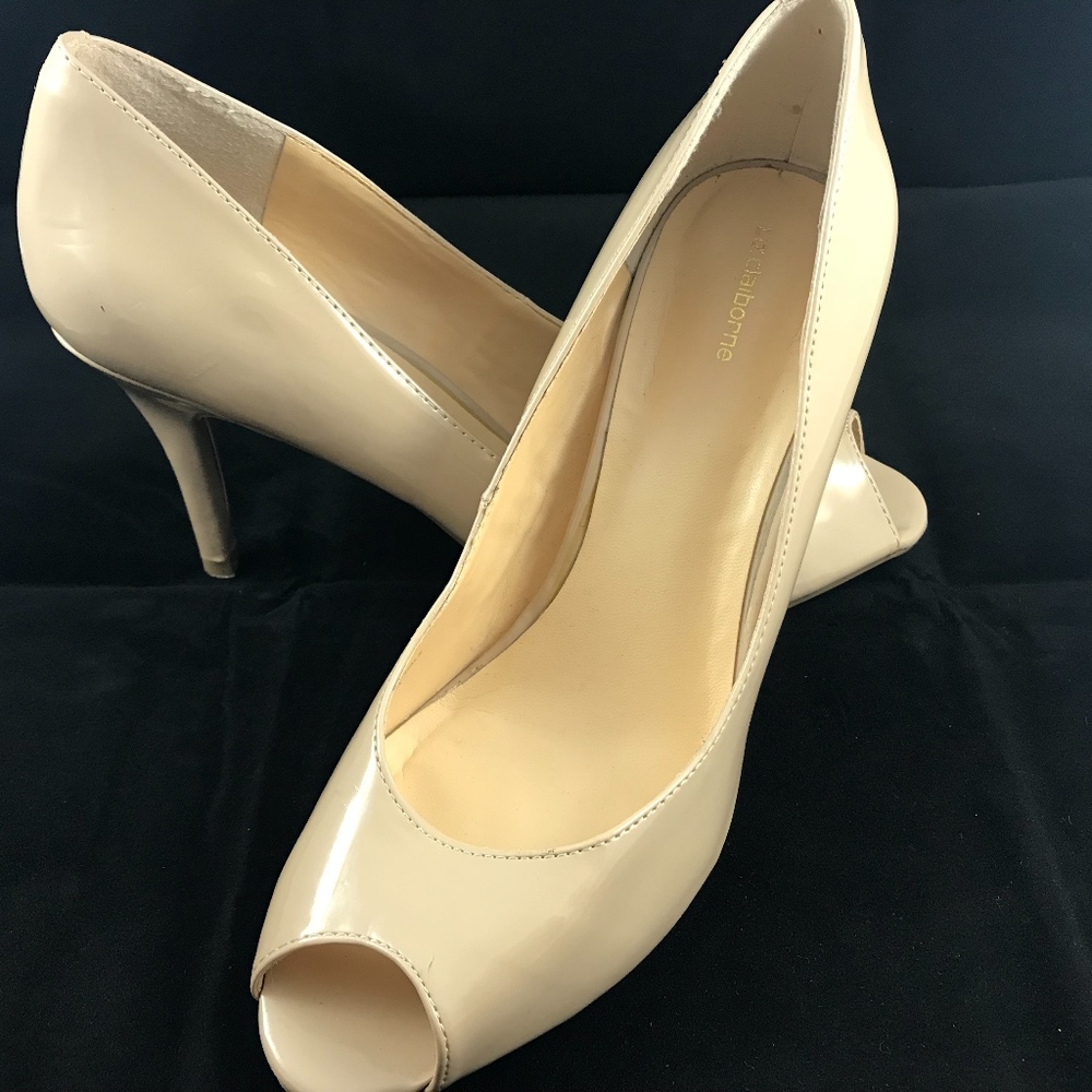 Liz Claiborne Ramona Peep-Toe Pumps, 8 1/2M