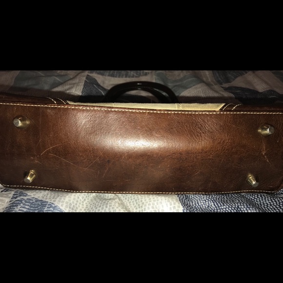 Authentic Coach patchwork satchel - Picture 3 of 8