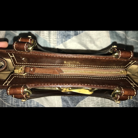 Authentic Coach patchwork satchel - Picture 5 of 8