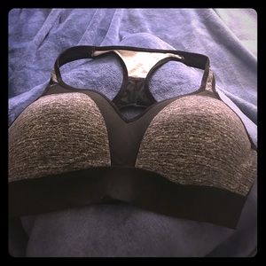 Gray & Black Sports Bra 🖤💙🖤