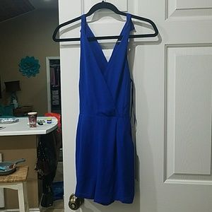 Blue romper