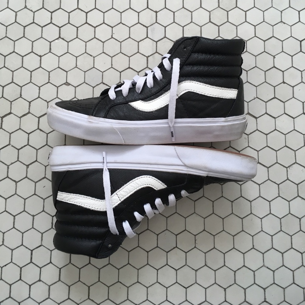 Vans Sk8-Hi Leather Shoes