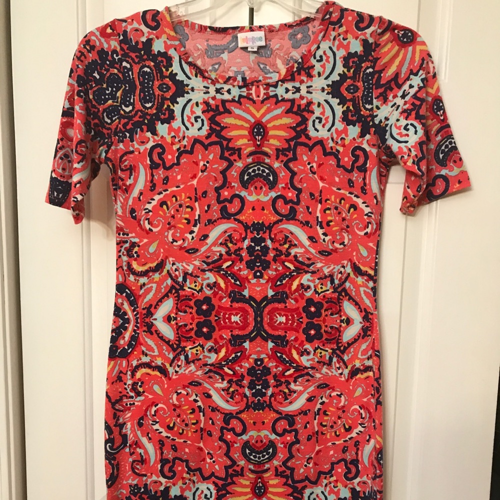 LuLaRoe Julia short sleeve Knit Dress