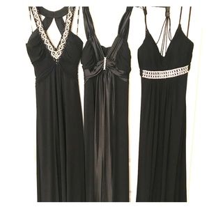 Black formal dress