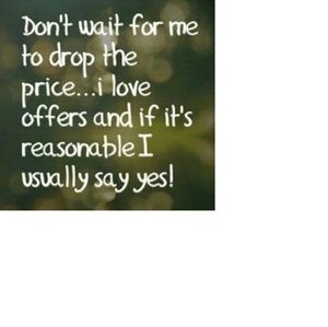 🎀 MAKE ME AN OFFER, I USUALLY SAY YES! 🎀 ❤