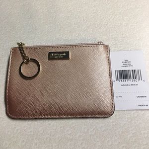NWT. KATE SPADE BITSY LAUREL WAY ROSEGOLD.