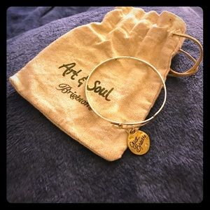 Just Breathe Bracelet 🖤💙🖤