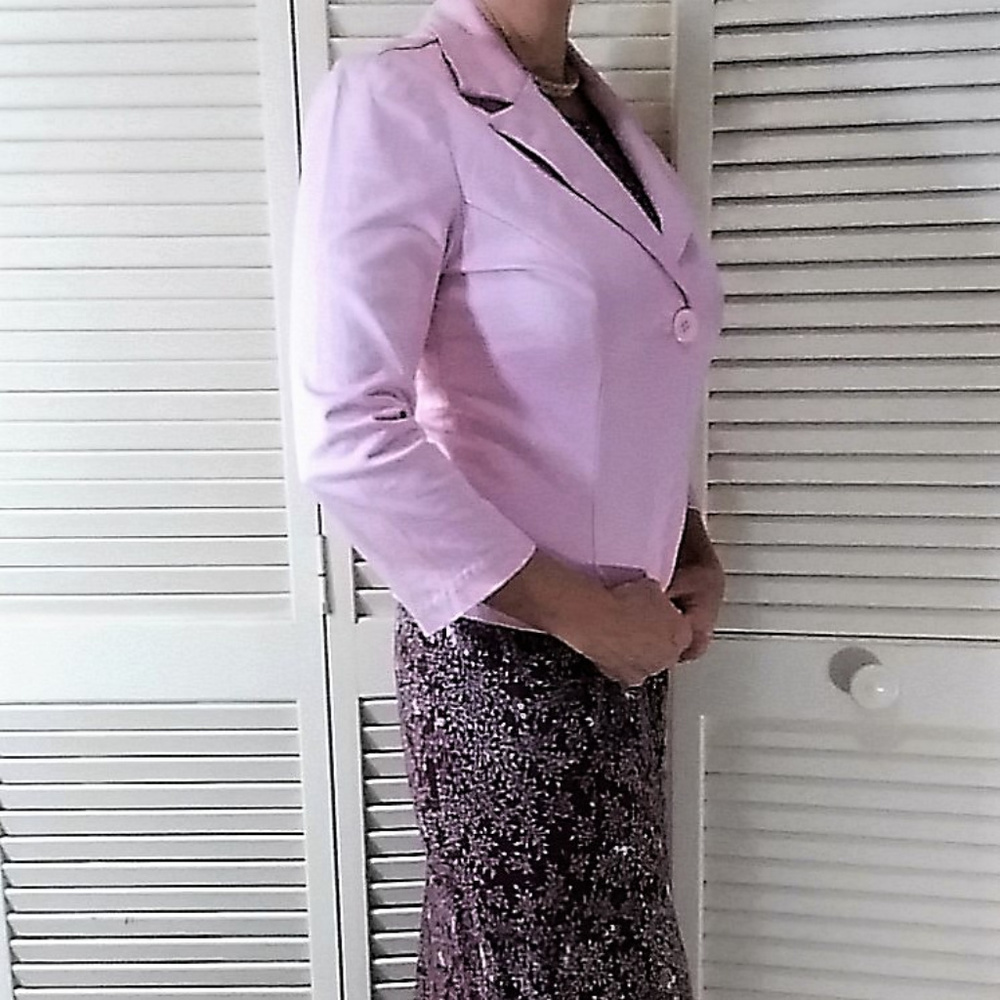 *PETITE SOPHISTICATE* Made in Italy amazing dress - Picture 3 of 8