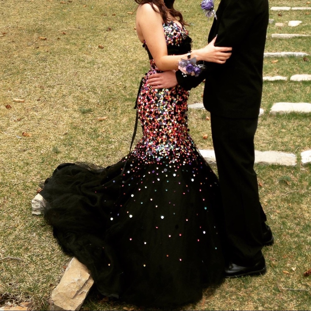 Mermaid style formal dress