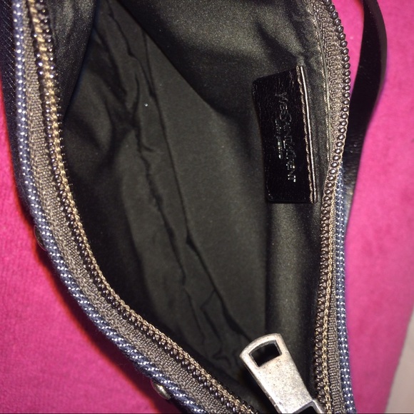 🌈Yves Saint Laurent YSL Denim Purse - Picture 6 of 6