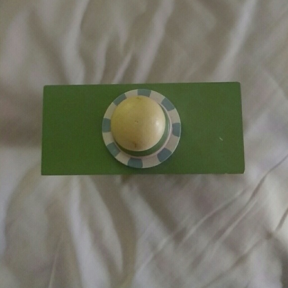 Wooden decorative clock - preloved - Picture 2 of 3