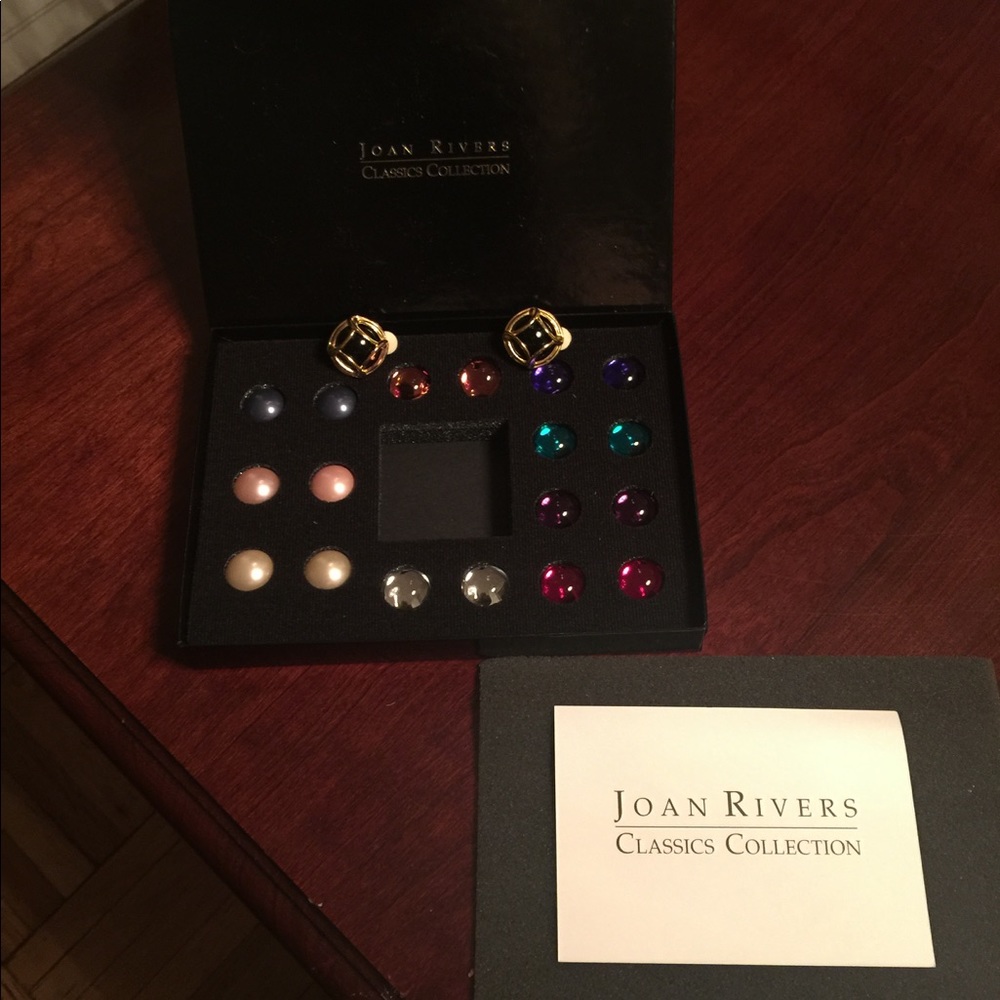 Joan Rivers Classic Collection caged earrings!