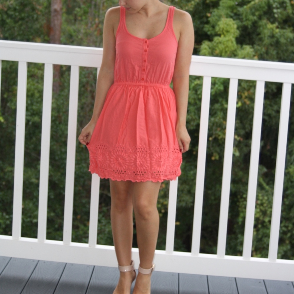 Coral Dress