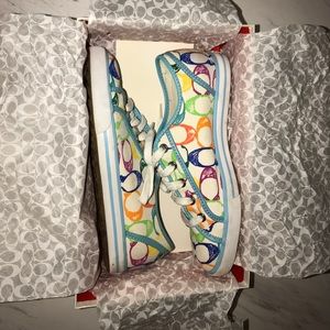 Dawnell Scribble Signature Sneakers Multicolor