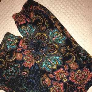 Floral H&M pants