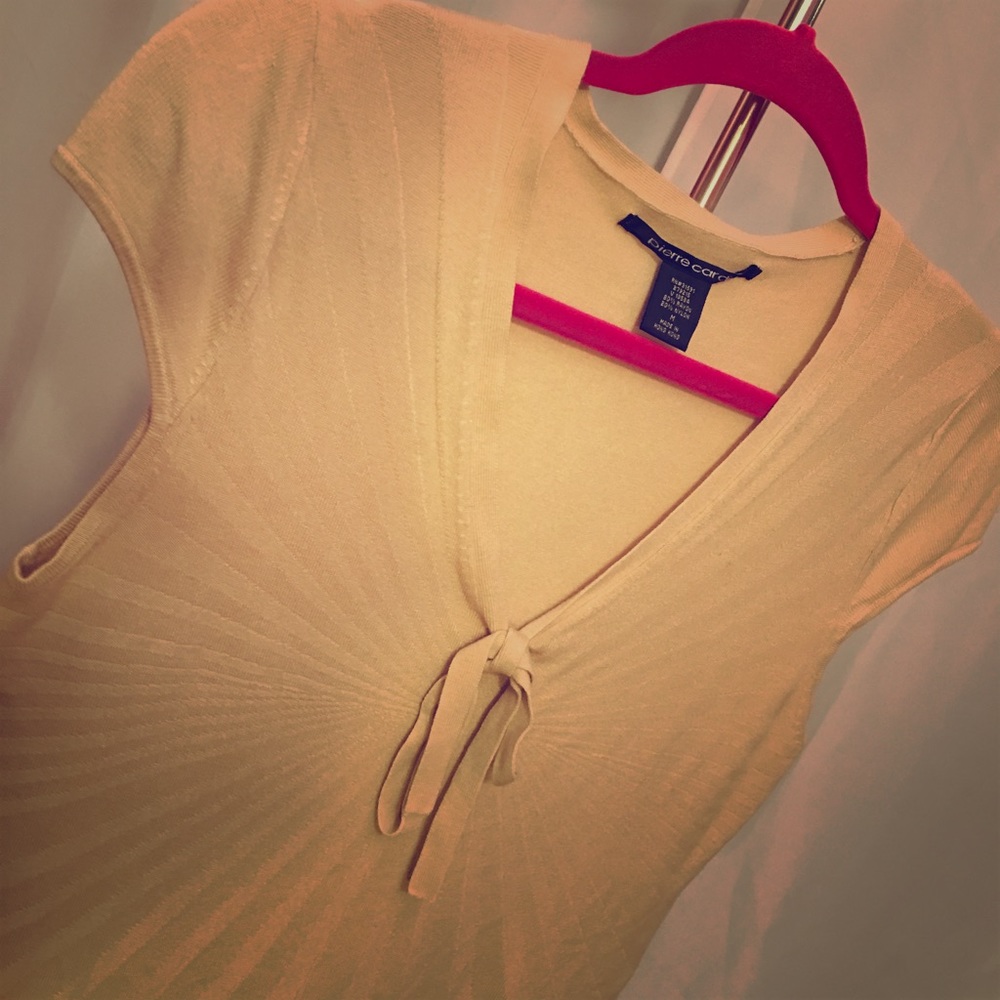 Vintage Pierre Cardin light knit shirt