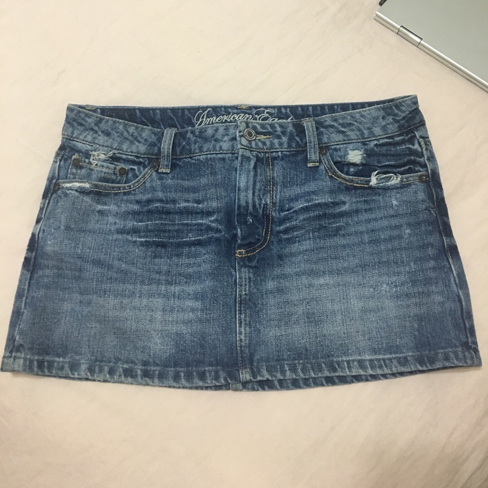 American Eagle Outfitters Jean Mini Skirt
