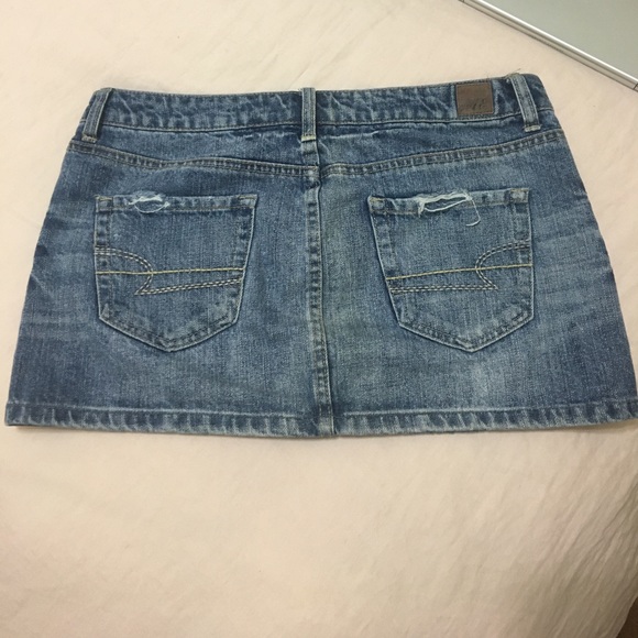 American Eagle Outfitters Jean Mini Skirt - Picture 2 of 3